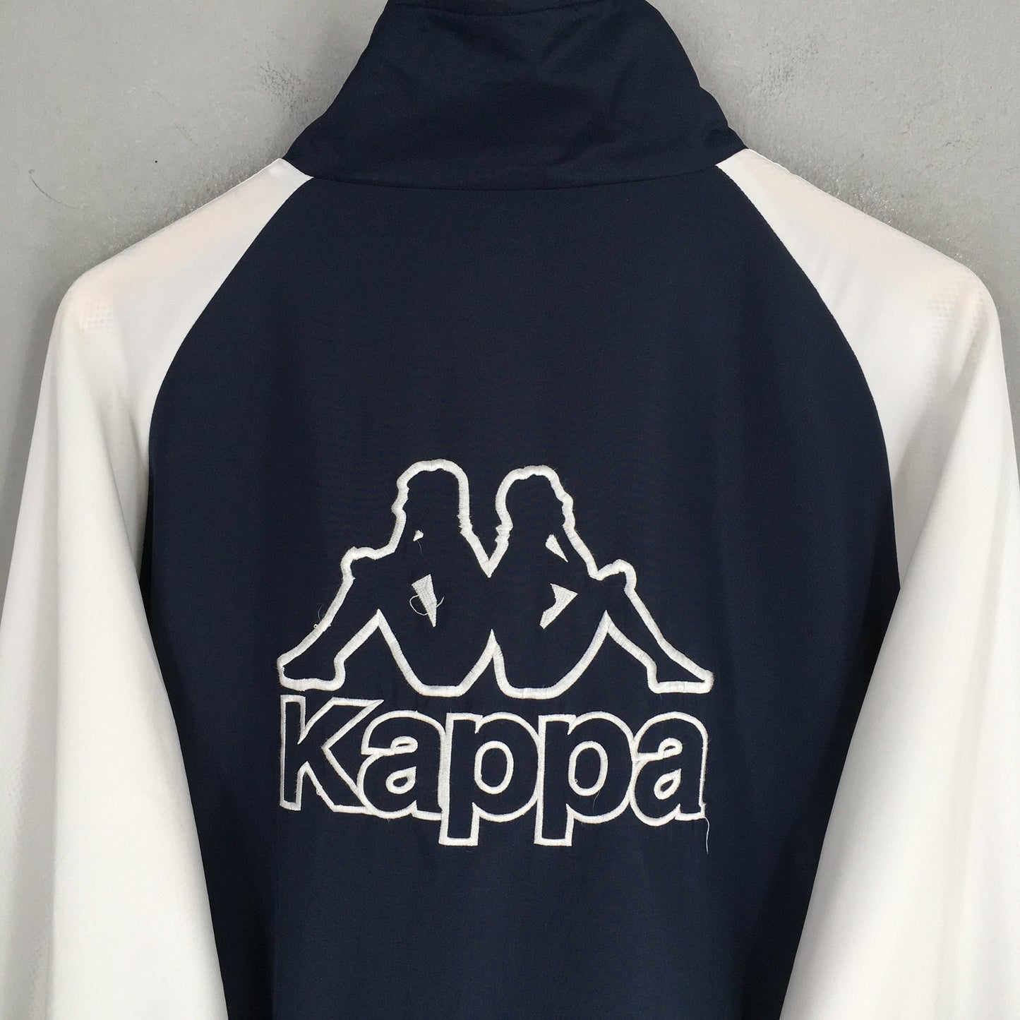 Kappa Sport Italia Blue Jacket Windbreaker Large