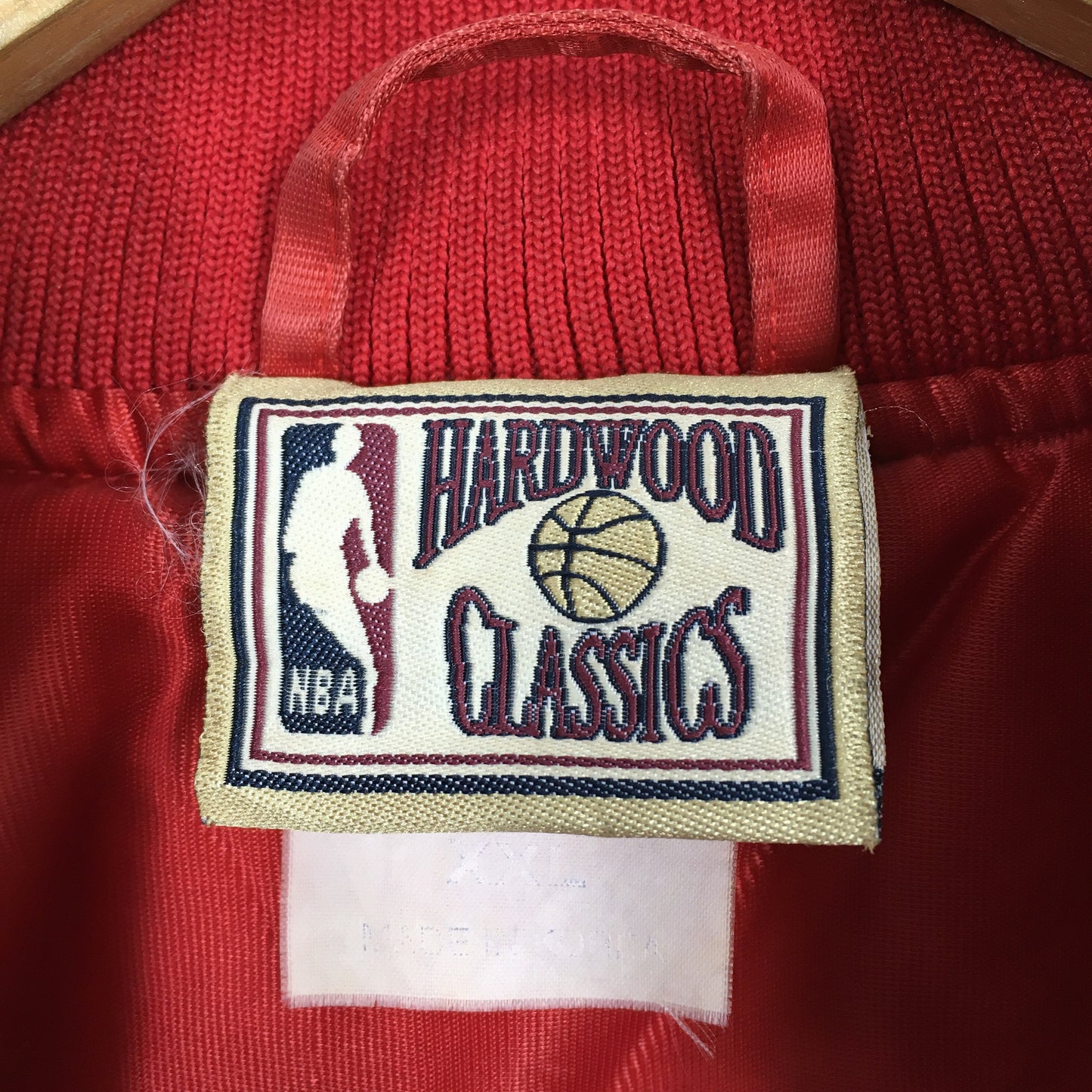 Philadelphia 76ers Sixers Red Satin Jacket XXLarge