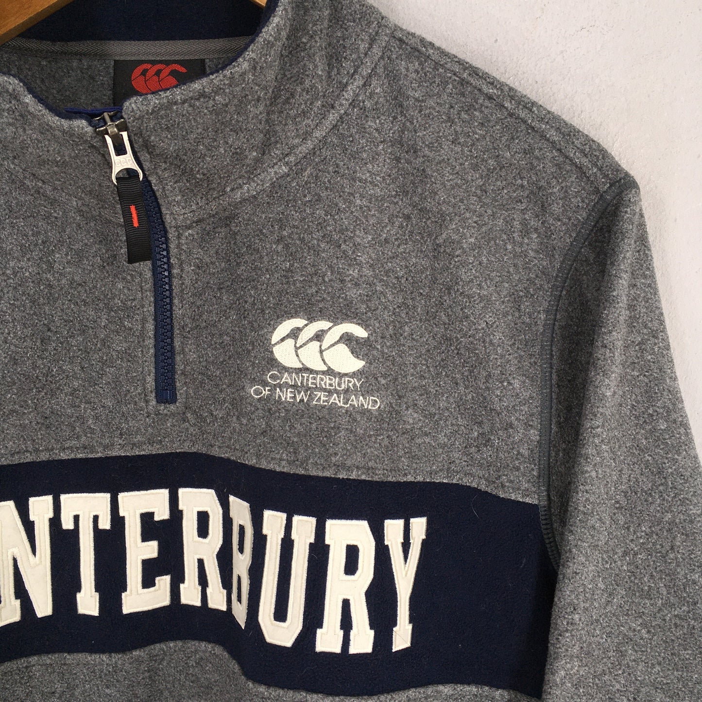 Canterbury Of New Zealand Rugby Gray Sweatshirt Medium