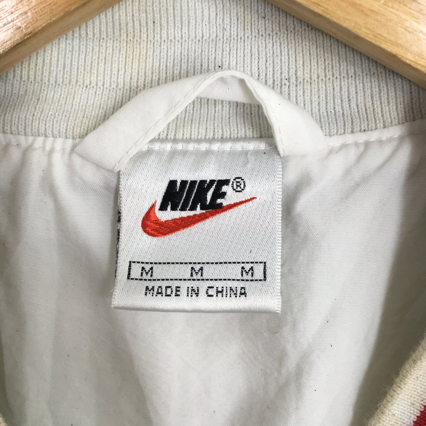 Nike Andre Agassi Windbreaker White Jacket Medium