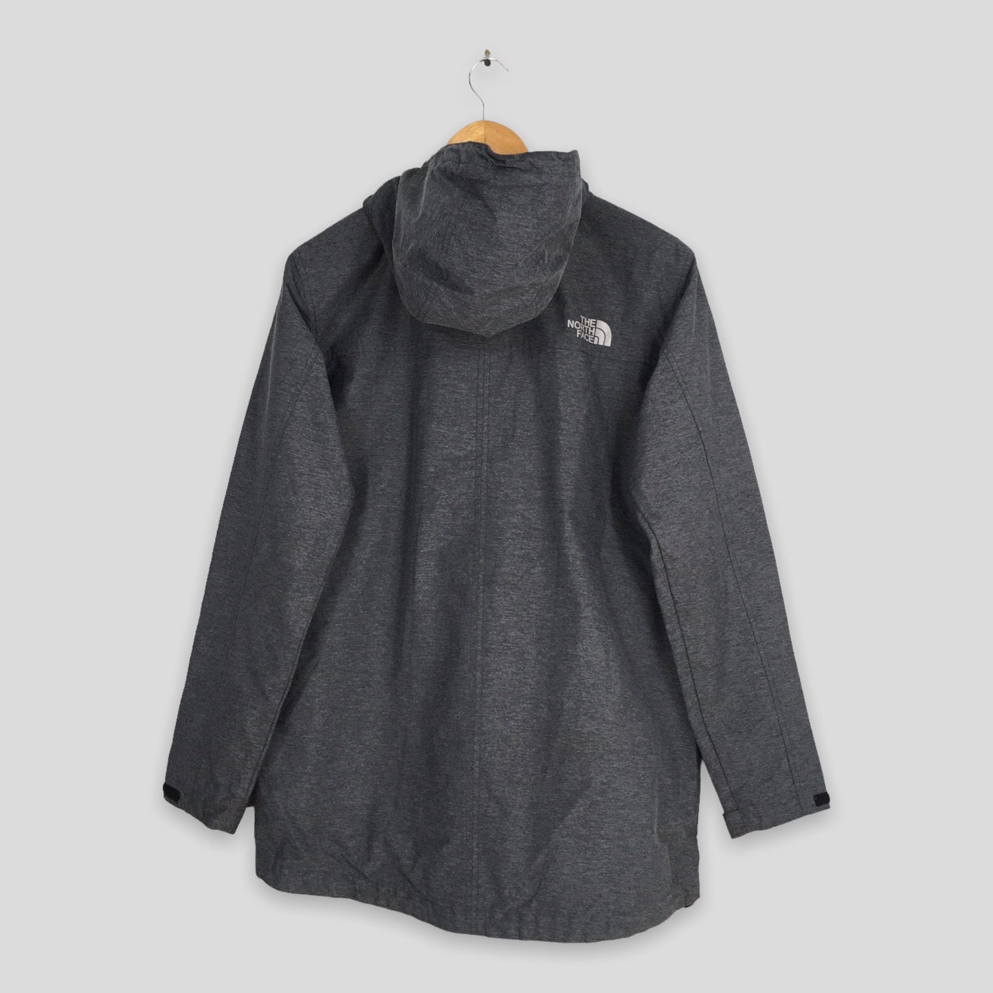 The North Face Gray Zip Up Hoodie Jacket Medium