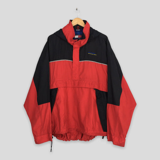 Tommy Hilfiger Red Hoodie Jacket XLarge