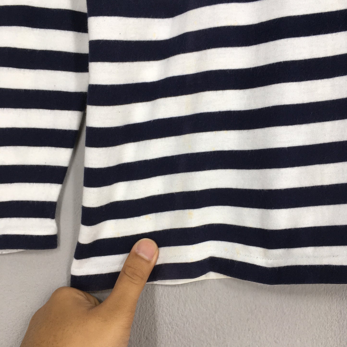 Ys Yohji Yamamoto Prison Striped T shirt Medium