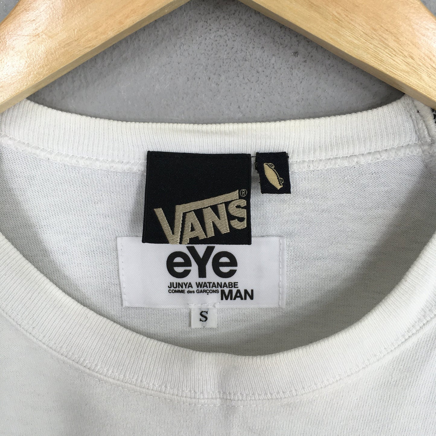 Vans x Comme Des Garcons White T shirt Small