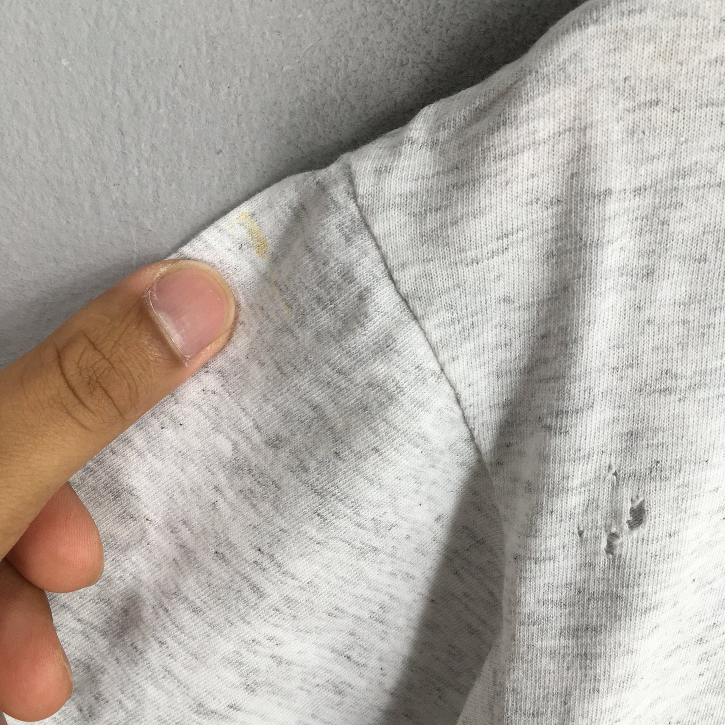 Stymie Skate Streetwear Gray T shirt Medium