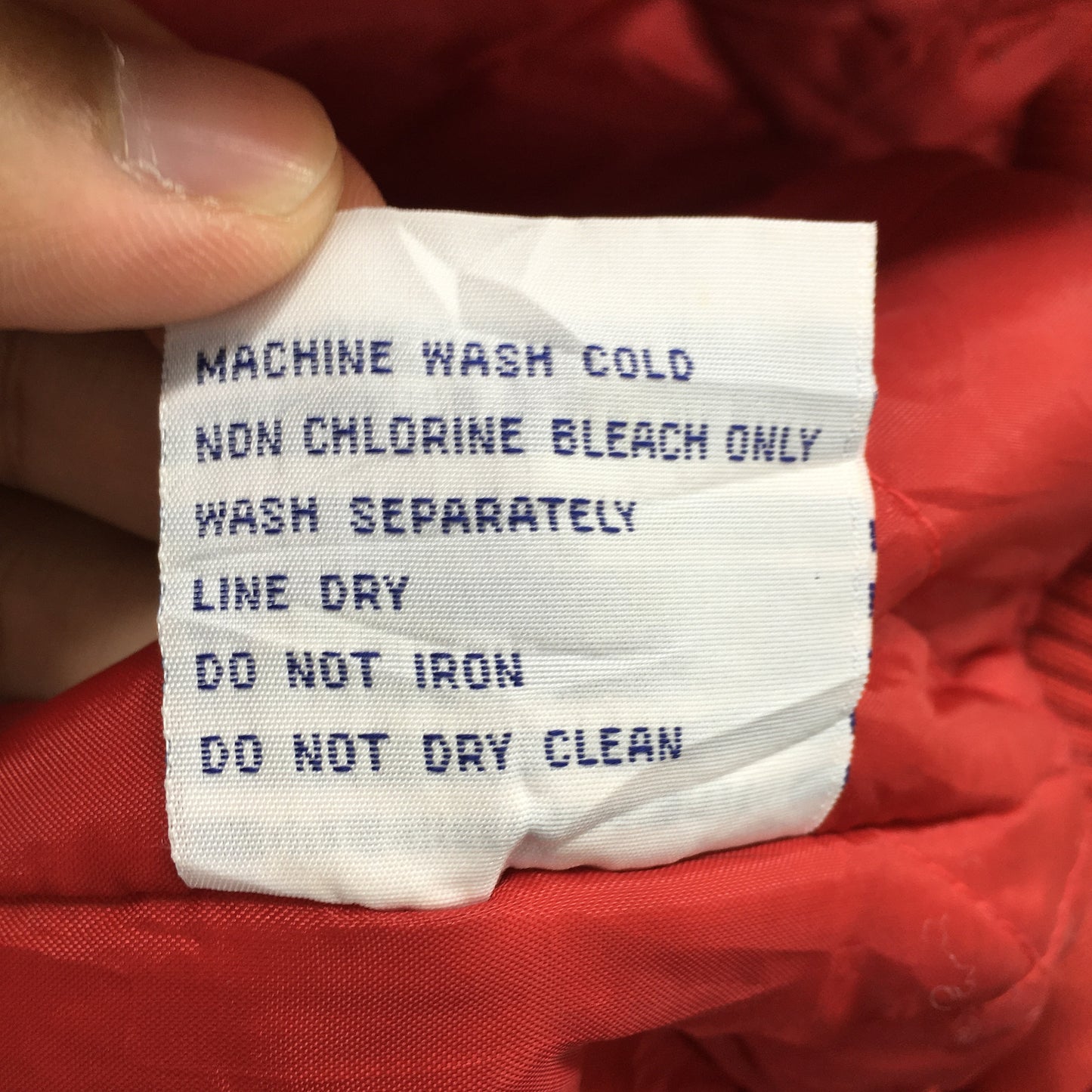 Philadelphia 76ers Sixers Red Satin Jacket XXLarge