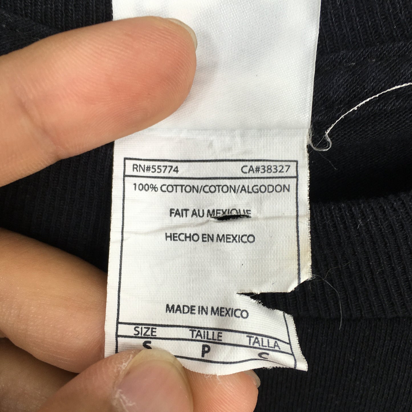 T&C Surf Designs Yin Yang Black T shirt Small