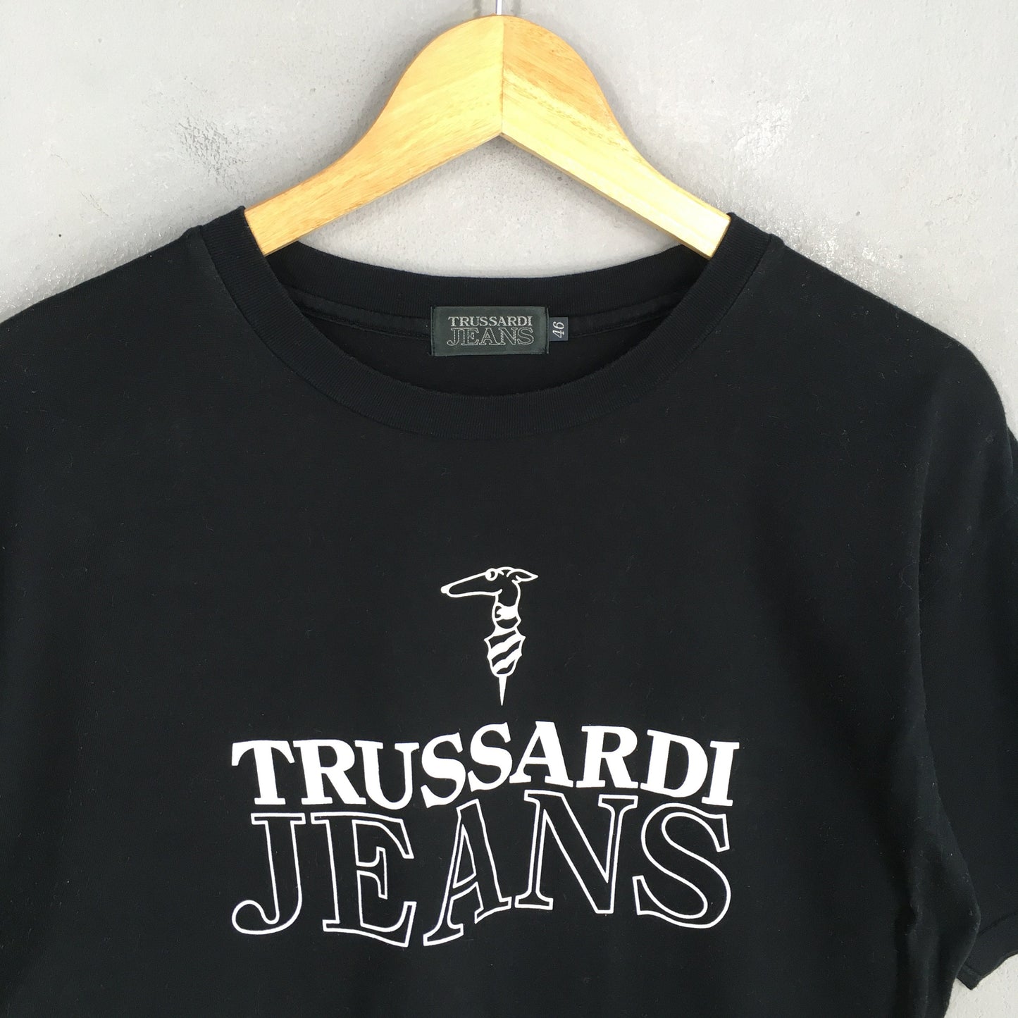 Trussardi Jeans Sportswear Black T shirt Medium