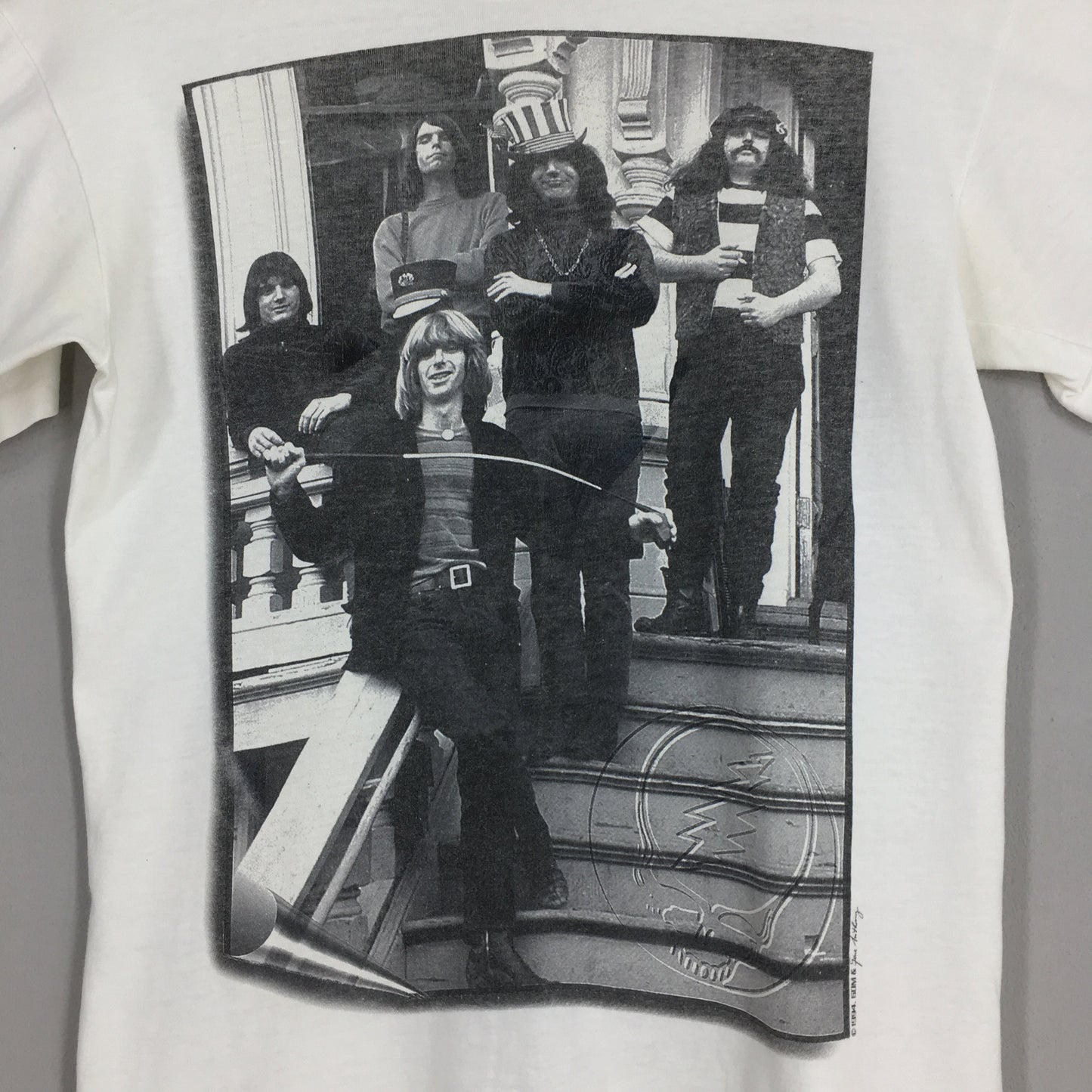 Grateful Dead Rock Deadheads White T shirt Medium