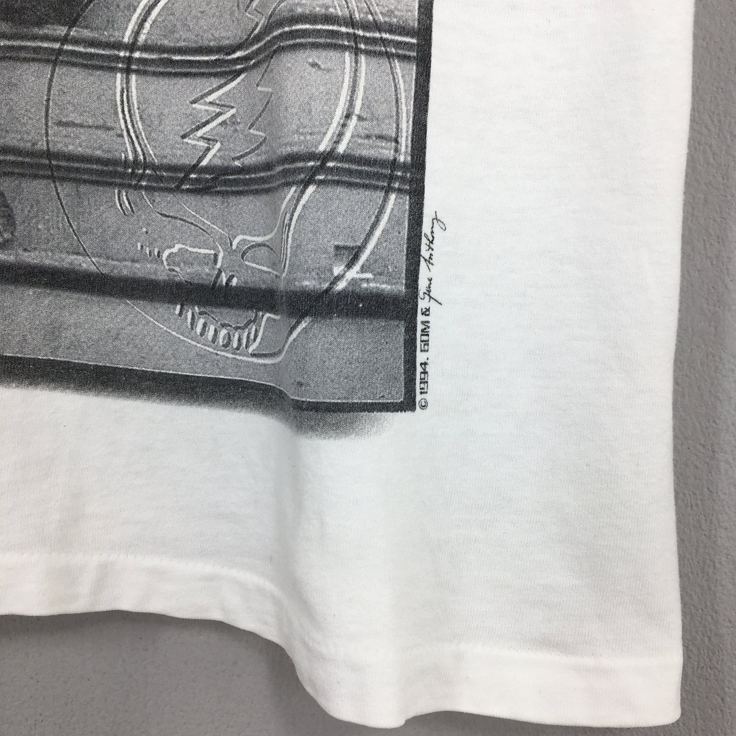 Grateful Dead Rock Deadheads White T shirt Medium