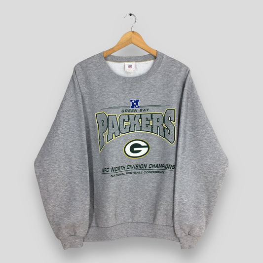 Green Bay Packers NFL Gray Sweater Large