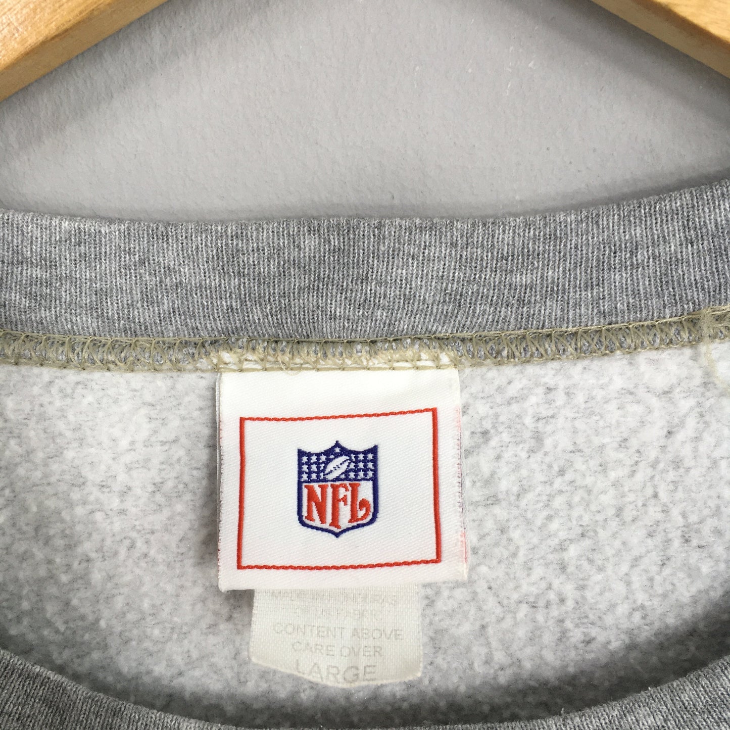 Green Bay Packers NFL Gray Sweater Large