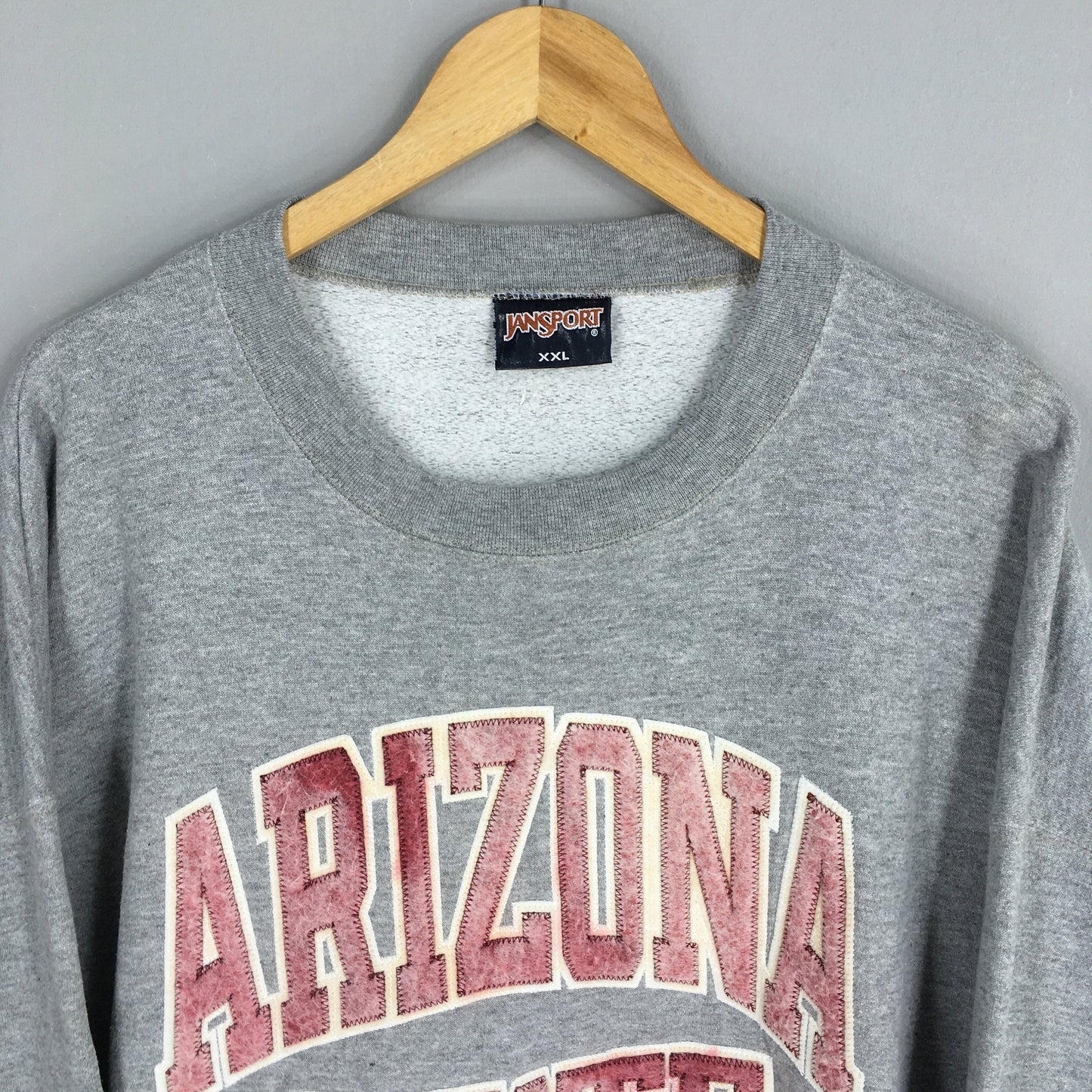 Arizona State Usa Gray Sweatshirt 2XLarge