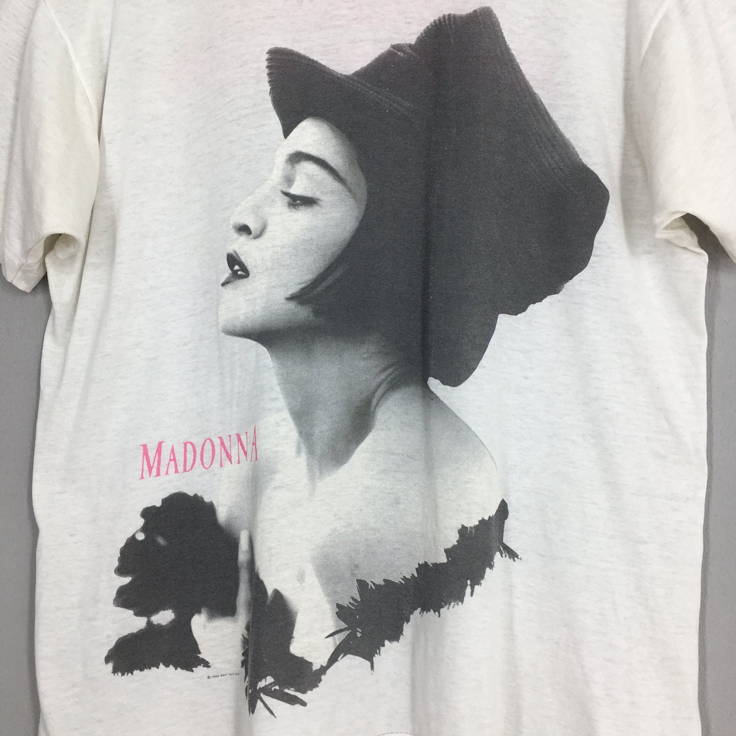 Madonna Blond Ambition White T shirt XLarge