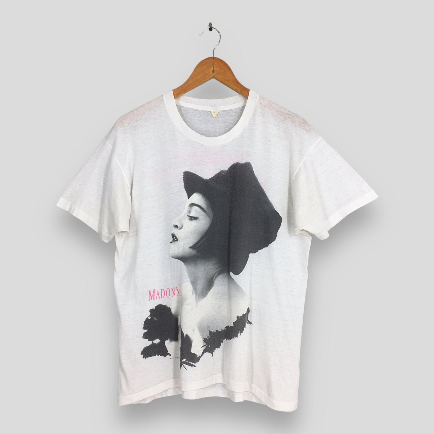 Madonna Blond Ambition White T shirt XLarge