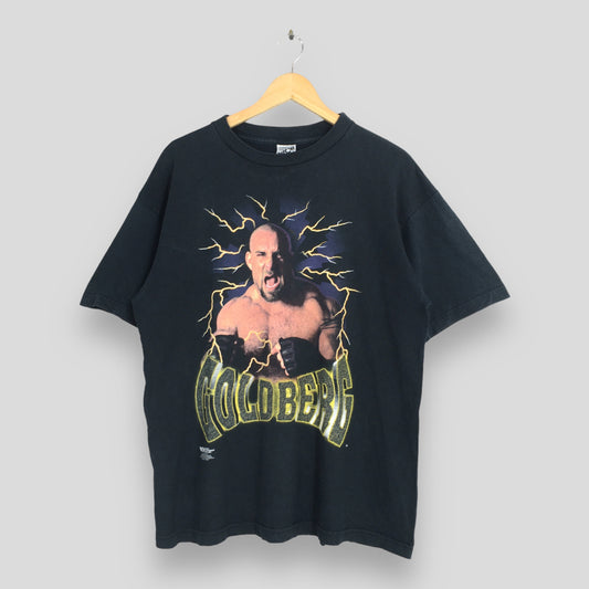 WCW Goldberg Wrestling Black T Shirt XLarge