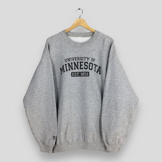 University Of Minnesota Gray Sweatshirt 2XLarge