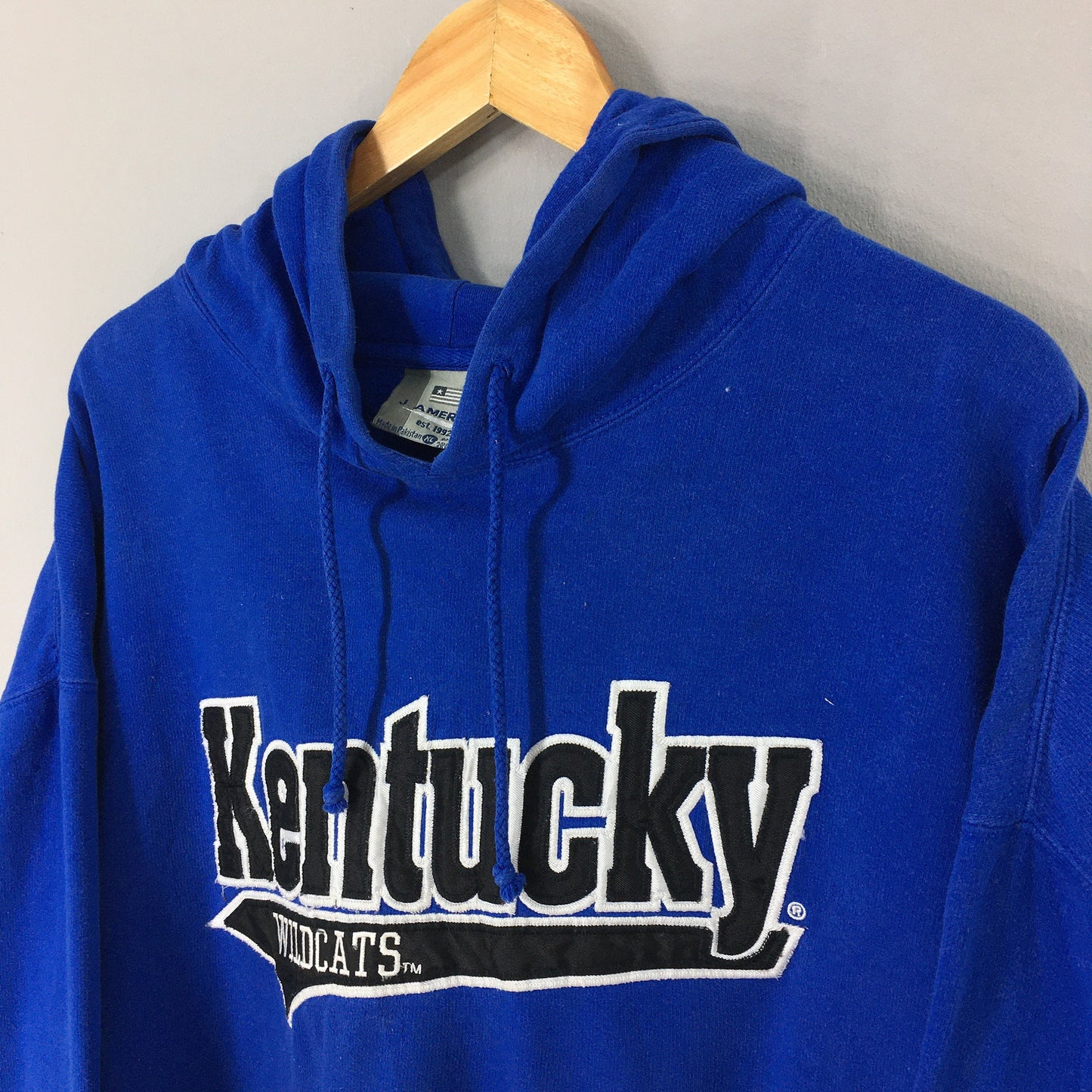 Kentucky Wildcats Blue Hoodie Sweater XLarge