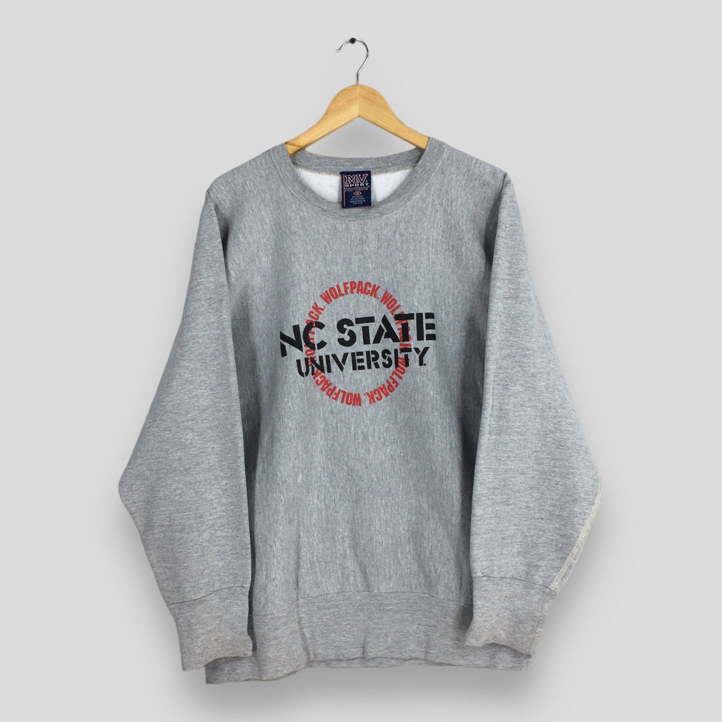 NC State University Ncaa Sweatshirt Medium