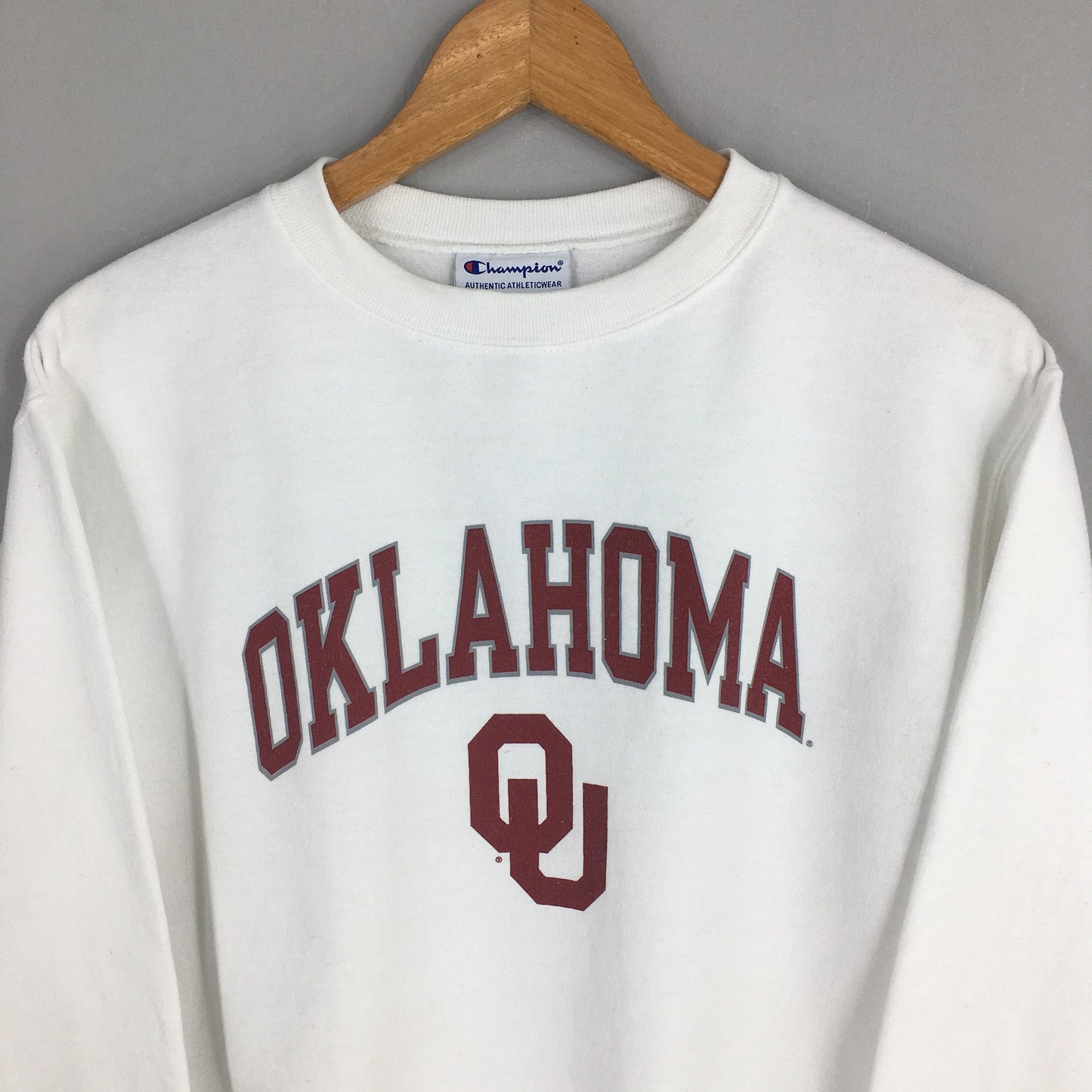 Champion Oklahoma University Sweatshirt Small