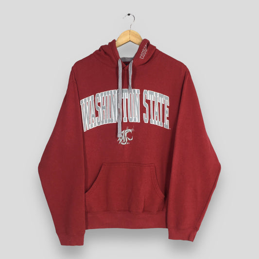 Washington State WSU Red Hoodie Sweater Large