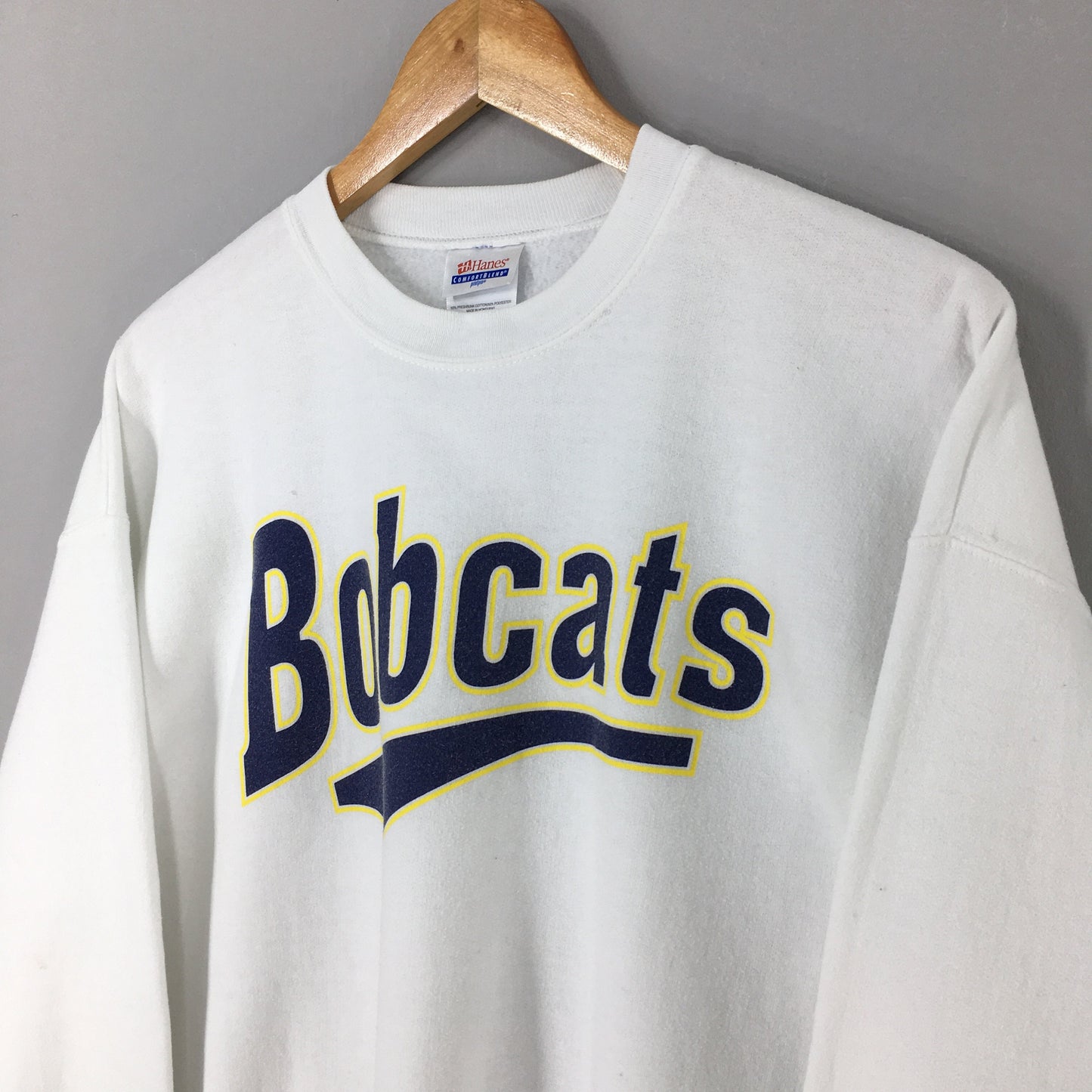 Ohio Bobcats White Sweatshirt Medium