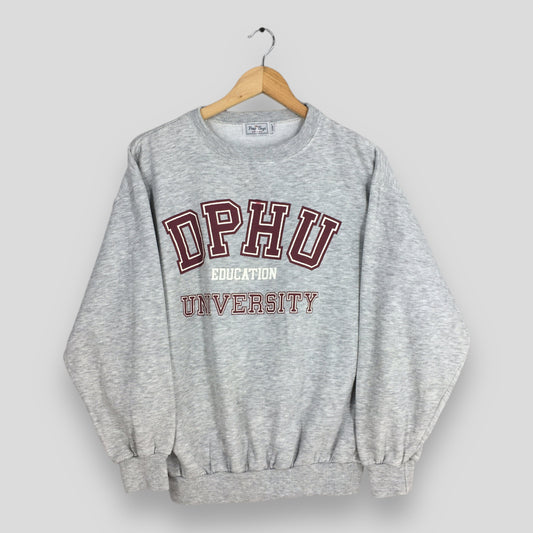 DPHU University Gray Sweatshirt Large