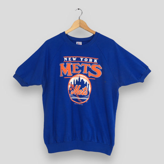 New York Mets Mlb Blue Sweatshirt XLarge