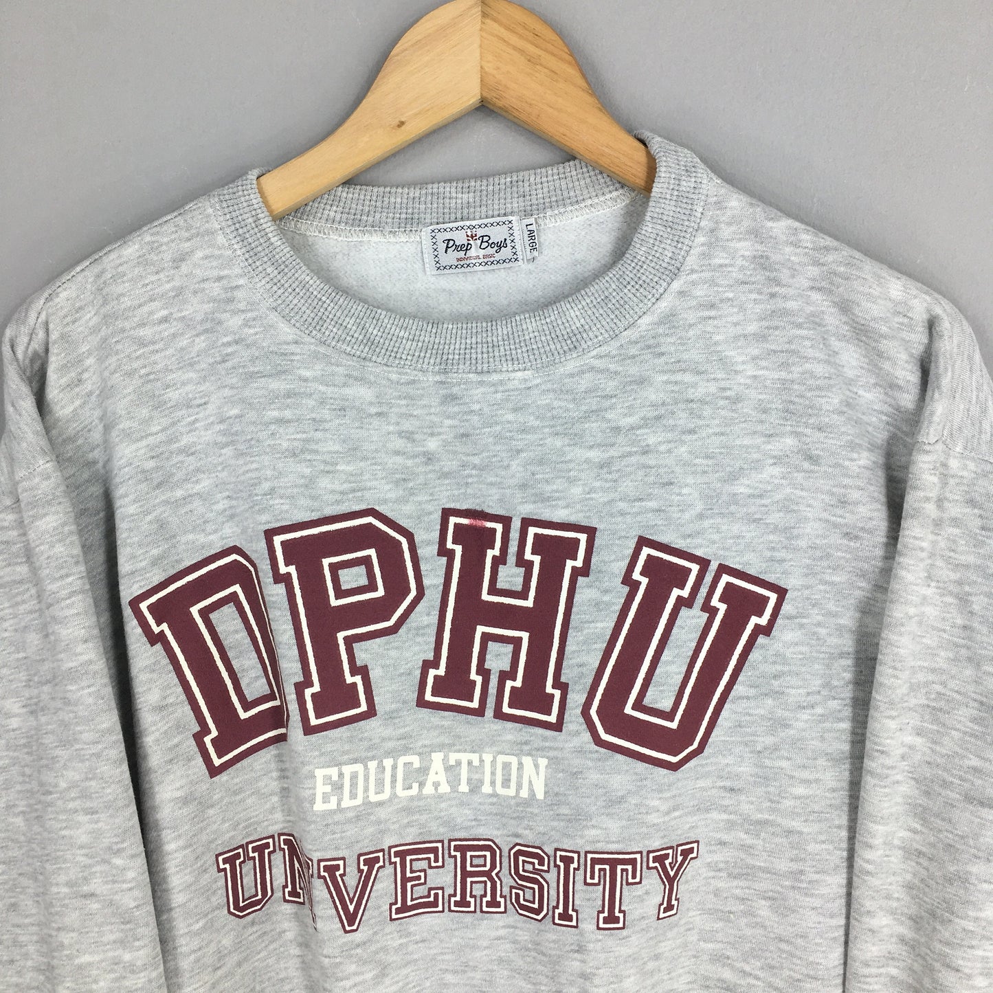 DPHU University Gray Sweatshirt Large