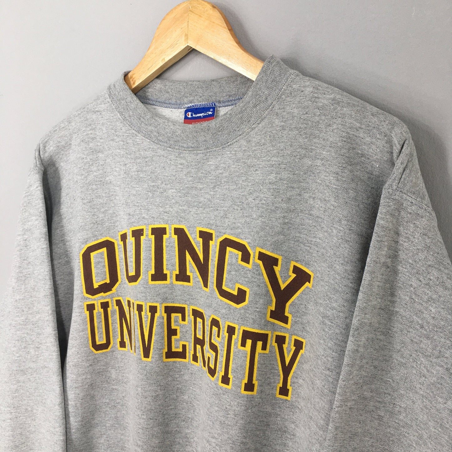 Champion Quincy University Sweatshirt Small