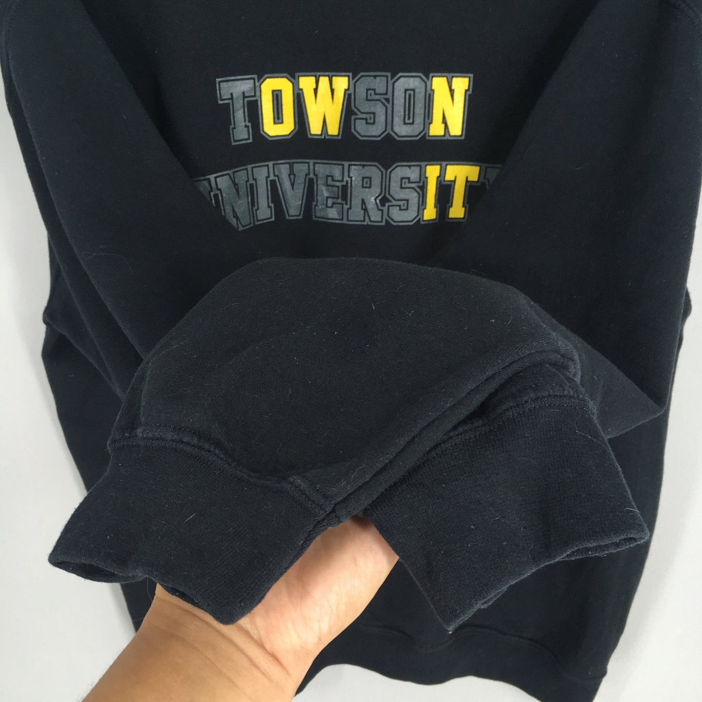 Towson University Black Sweatshirt Large