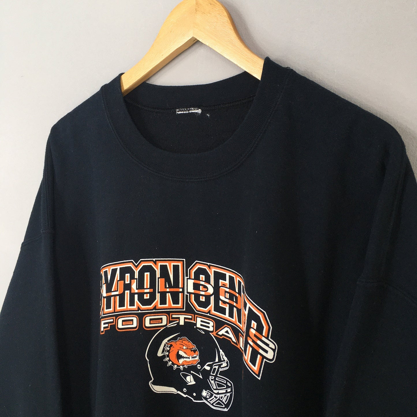 Byron Center Football Black Sweatshirt XLarge