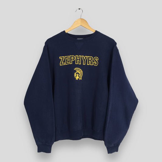 Mahtomedi Zephyr Sweatshirt Blue Sweater Medium