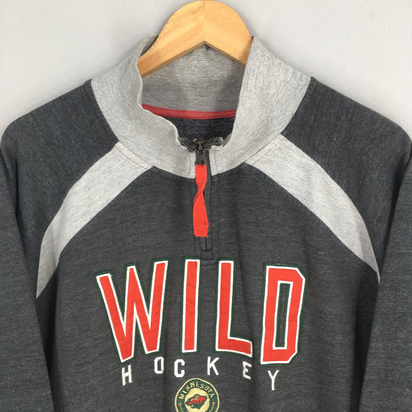 Minnesota Wild NHL Hockey CCM Sweatshirt Large