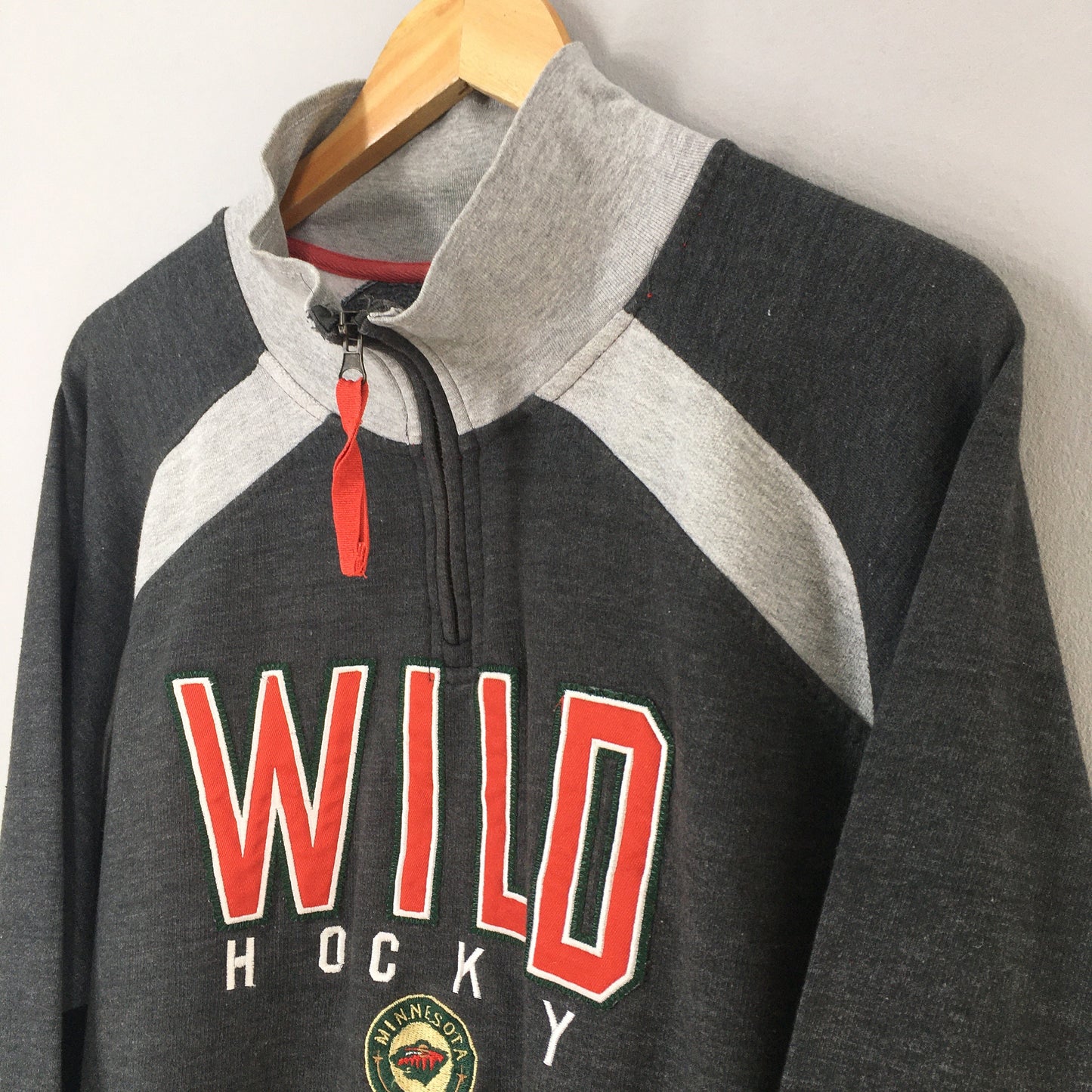 Minnesota Wild NHL Hockey CCM Sweatshirt Large