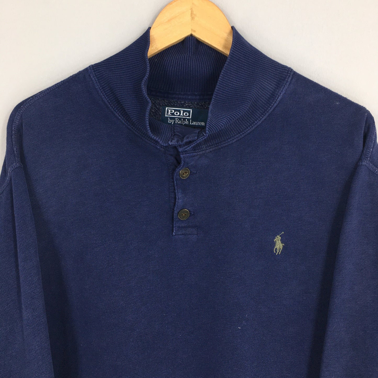 Polo Ralph Lauren Pony Blue Sweater XLarge