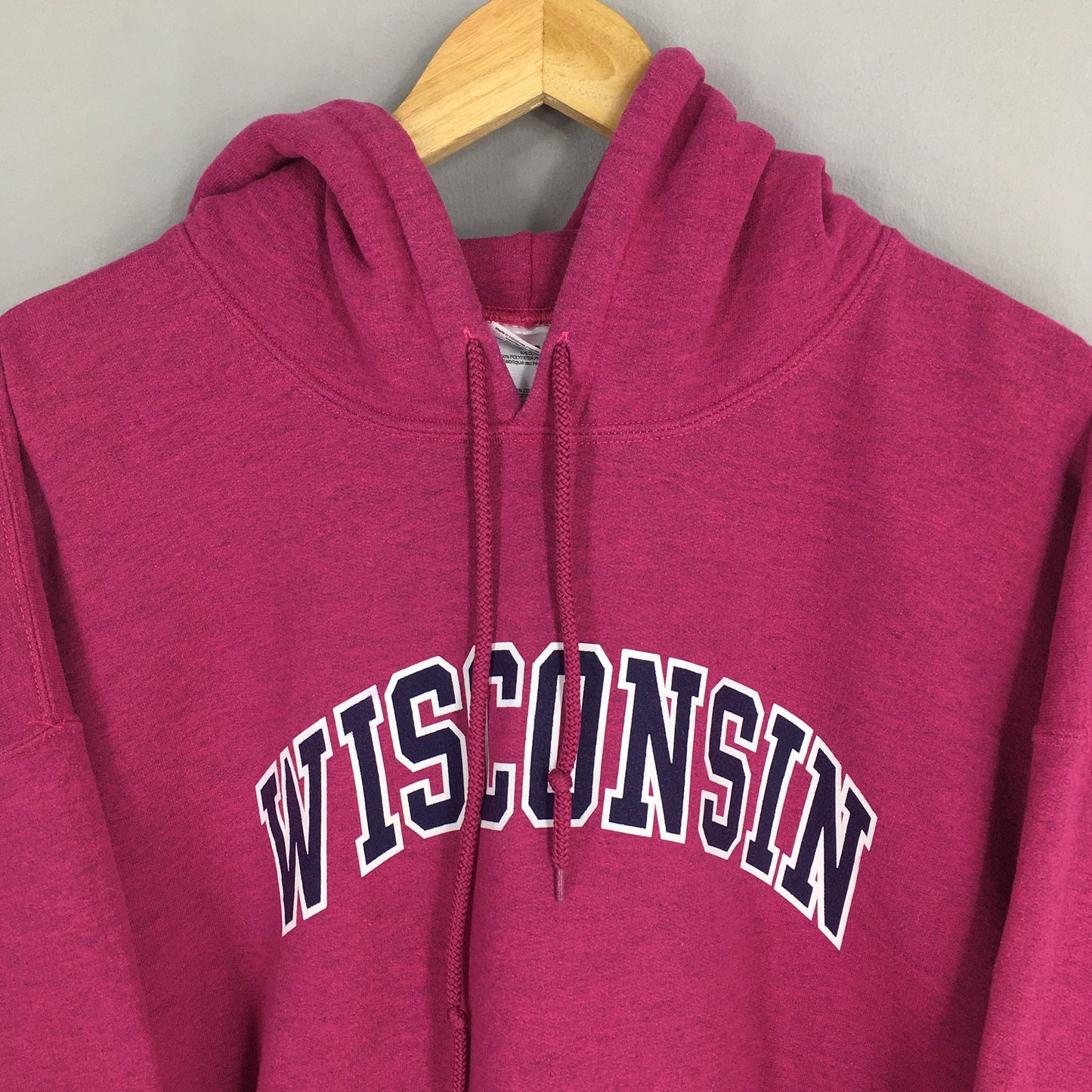 Wisconsin University Hoodie Sweatshirt XLarge