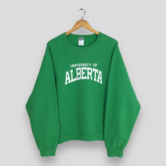 University of Alberta Green Sweatshirt Medium