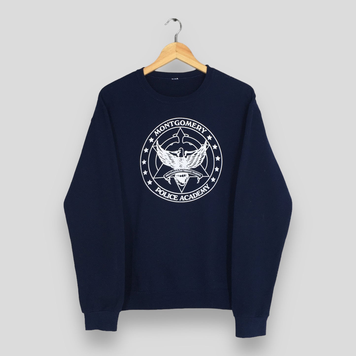 Montgomery Police Academy Blue Sweatshirt Small