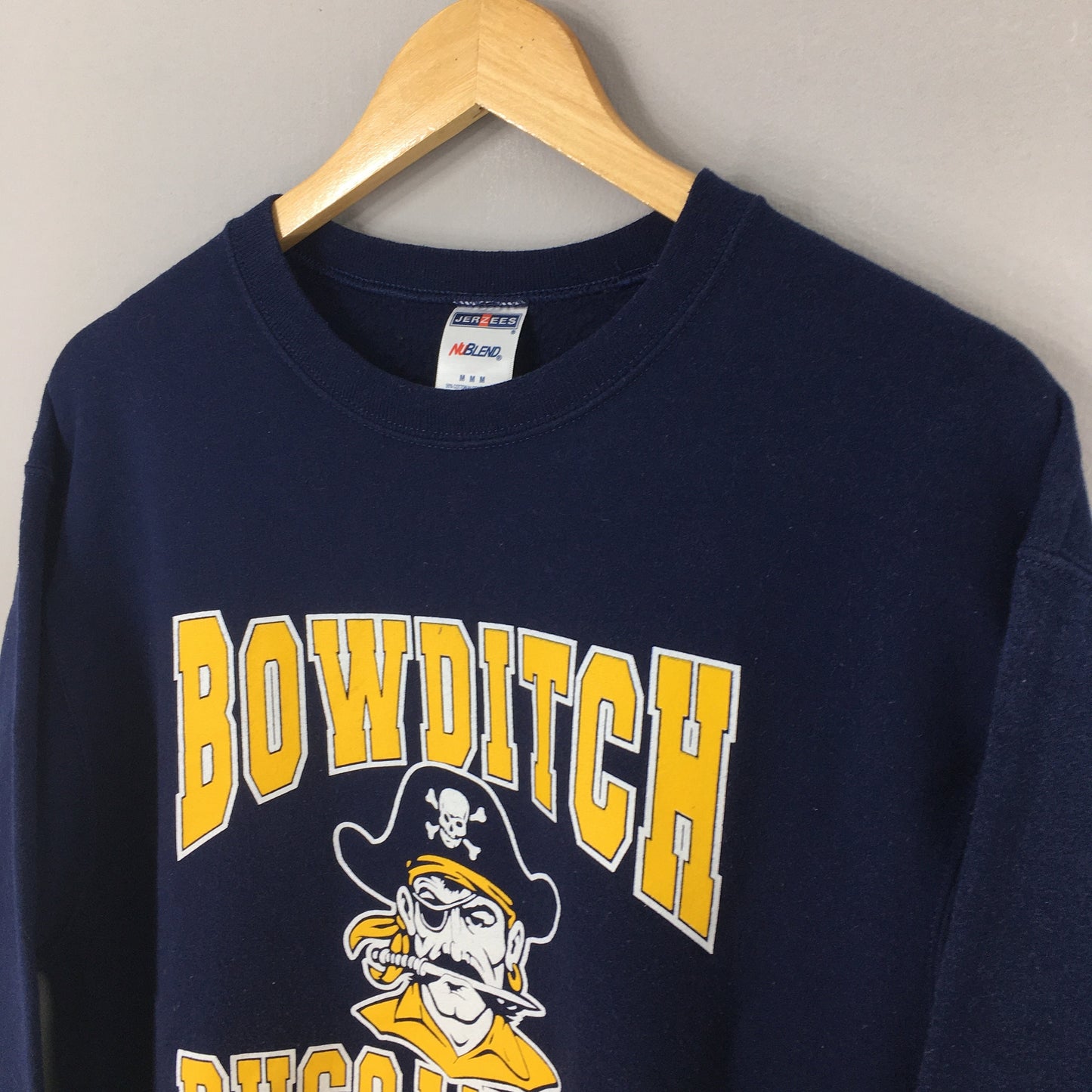 Bowditch Buccaneers Middle School Blue Sweatshirt Medium