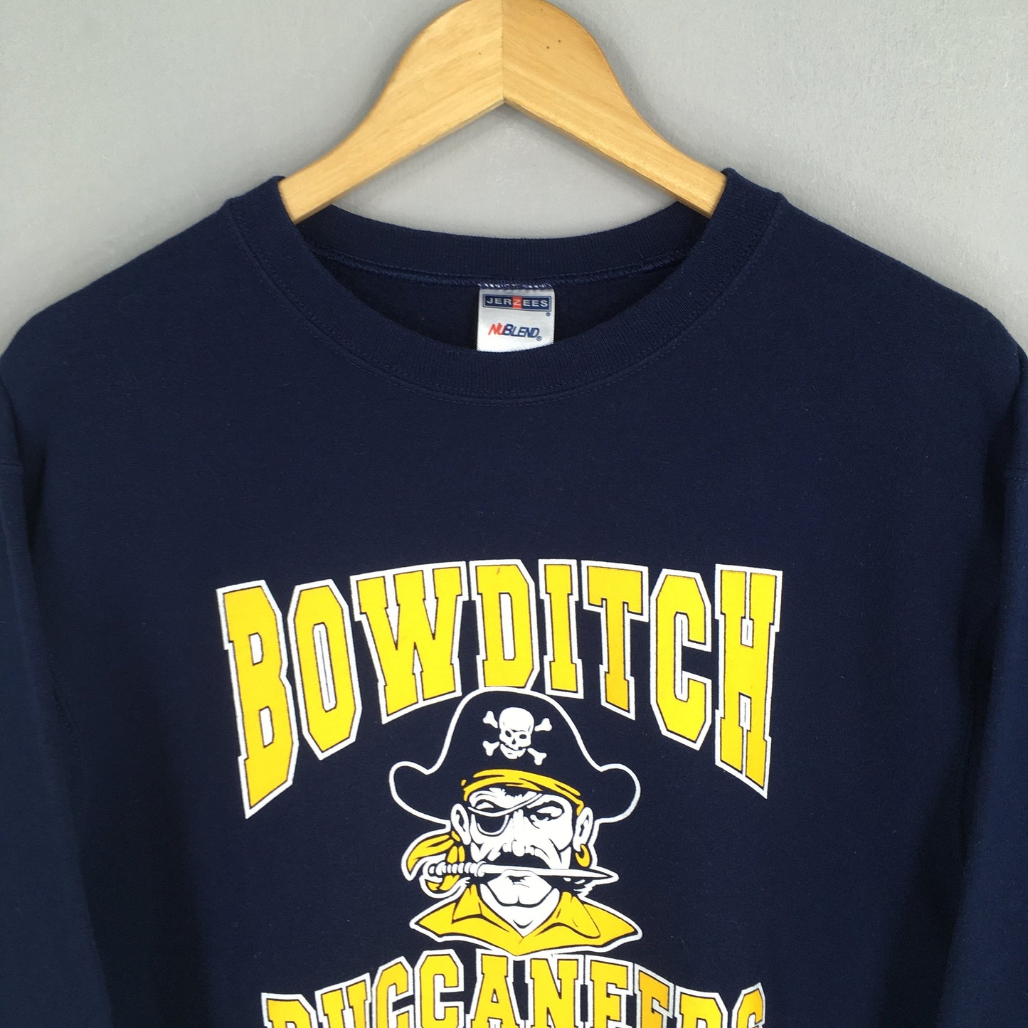 Bowditch Buccaneers Middle School Blue Sweatshirt Medium