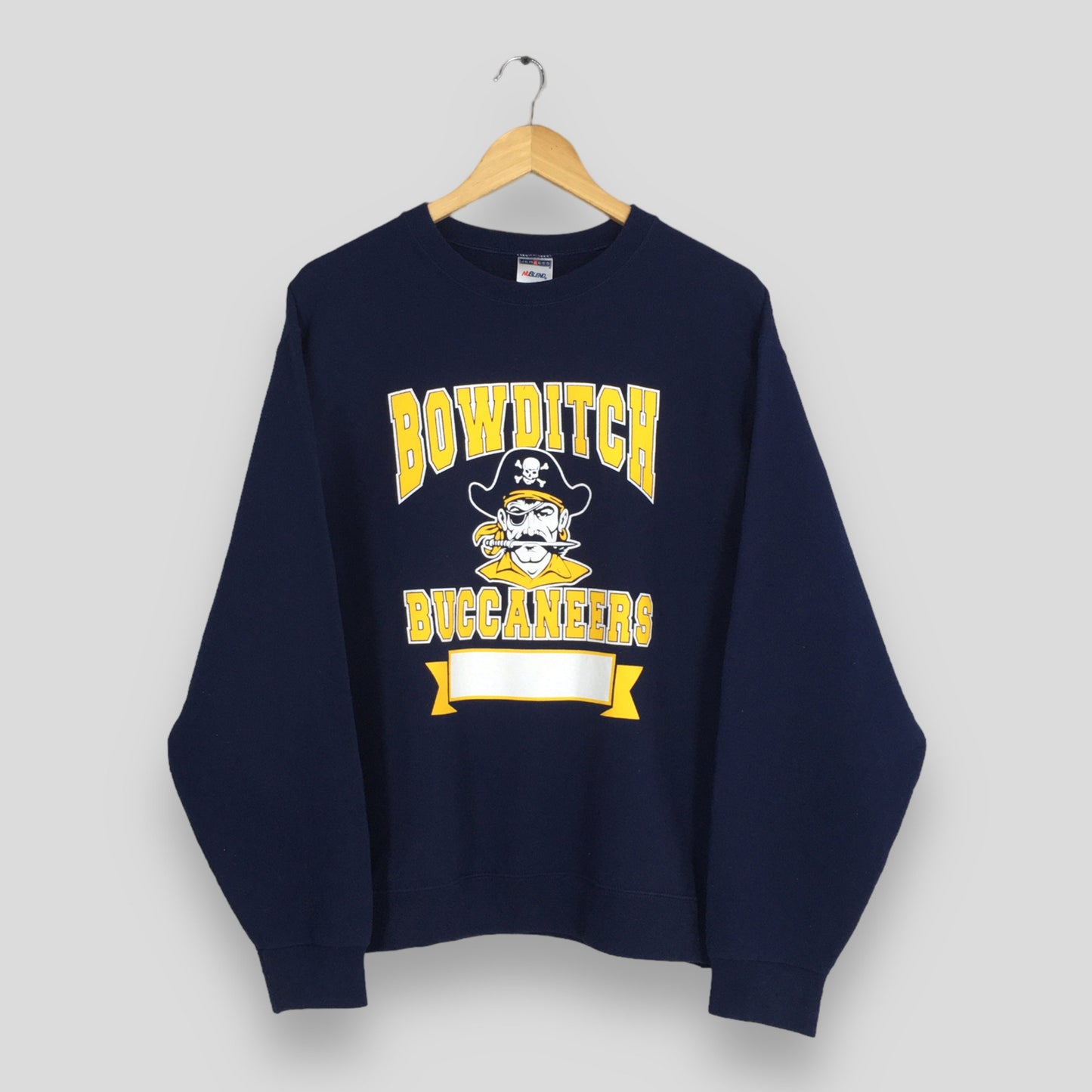 Bowditch Buccaneers Middle School Blue Sweatshirt Medium