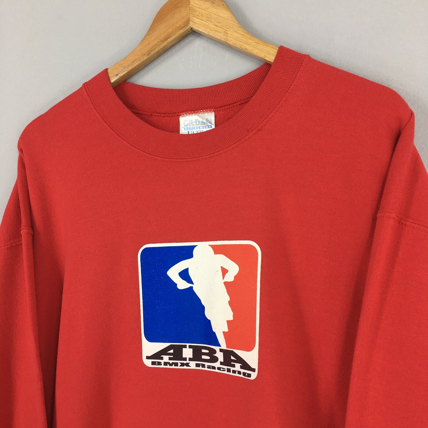 ABA Bmx Racing Red Sweatshirt Large