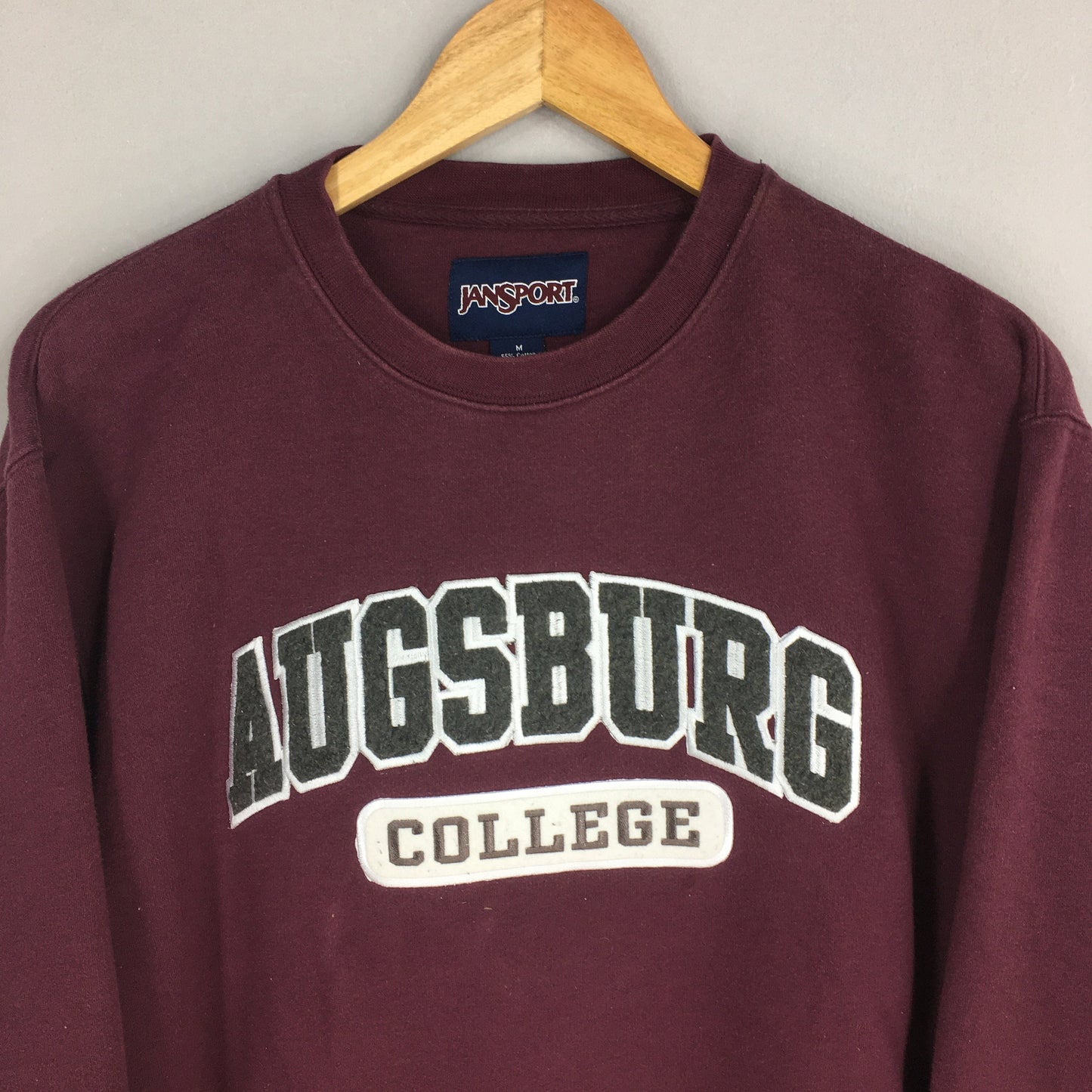 Augsburg College Burgundy Sweatshirt Medium