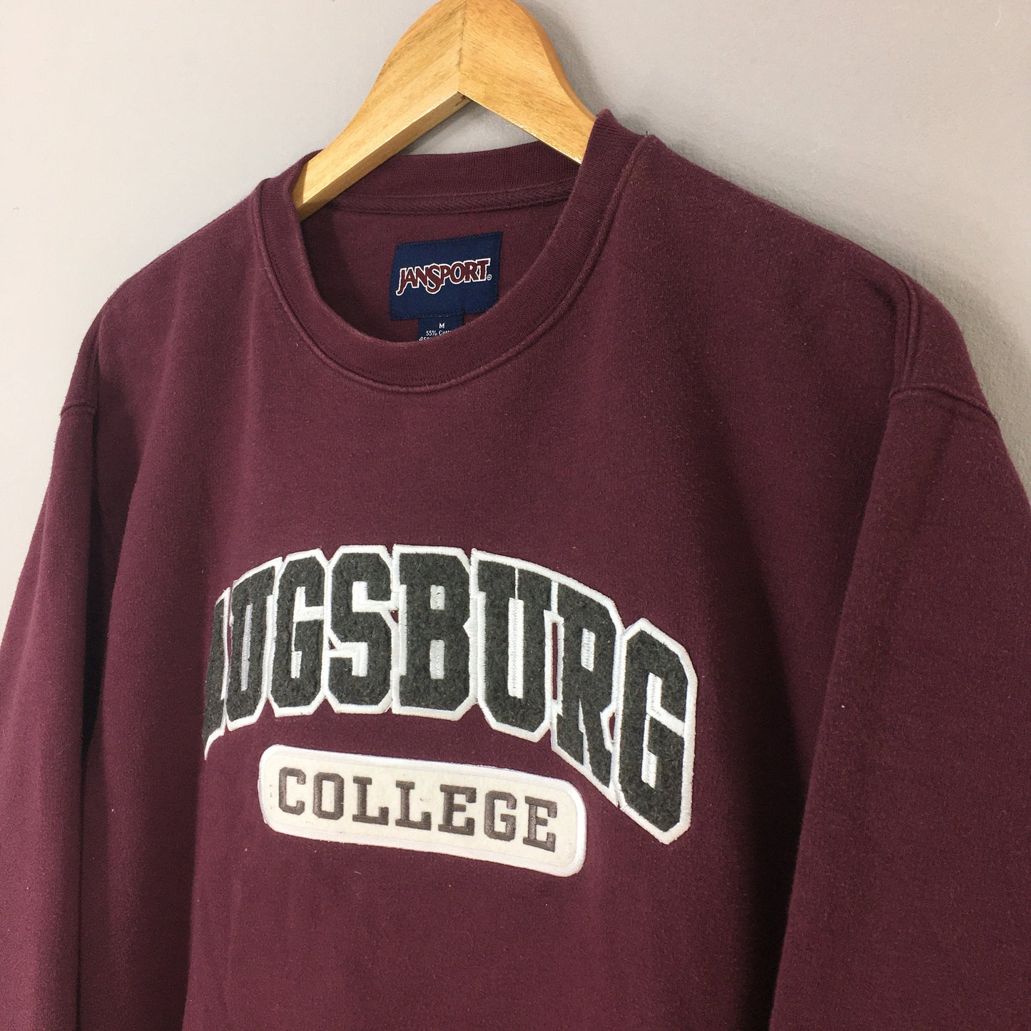 Augsburg College Burgundy Sweatshirt Medium