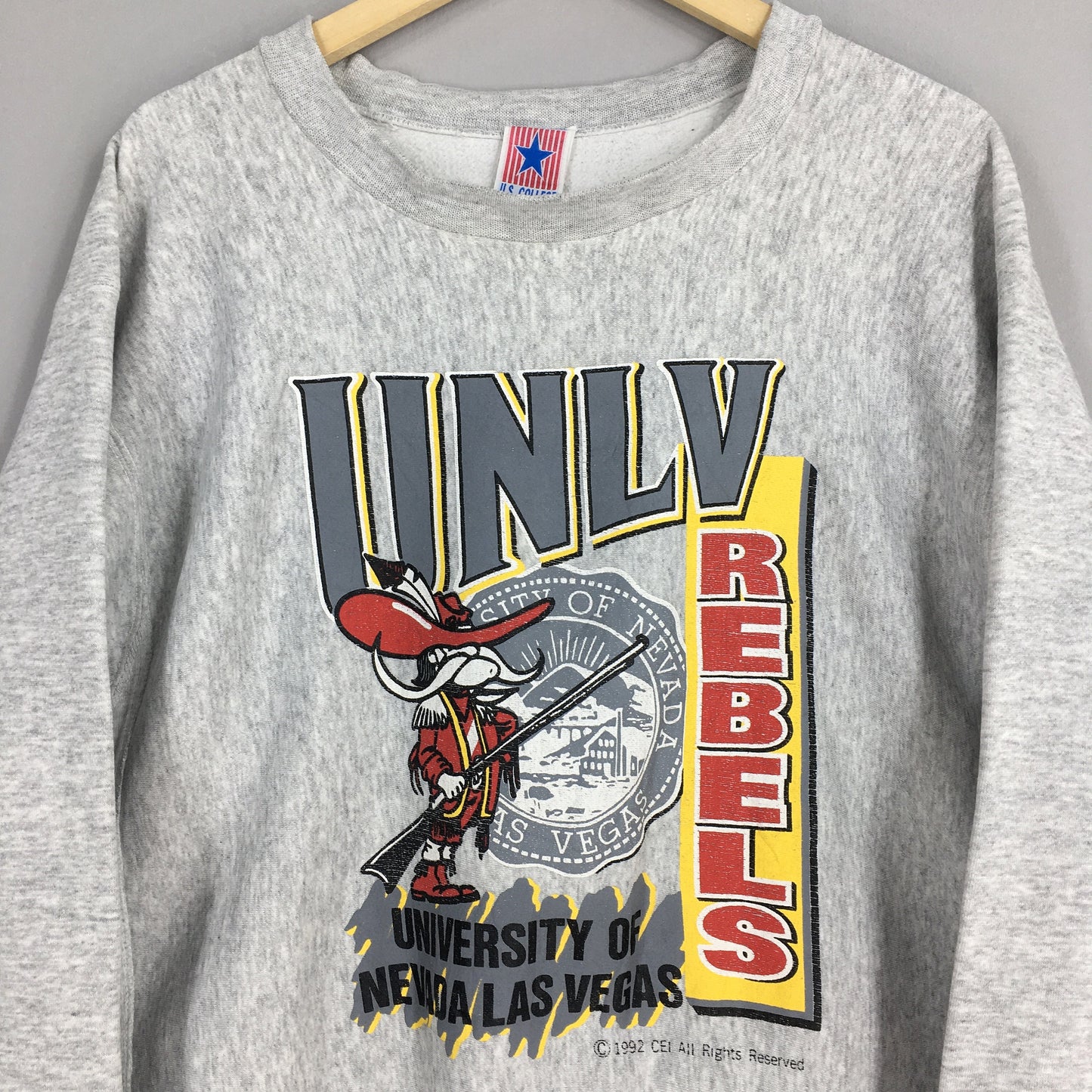 University Nevada Rebels UNLV Sweatshirt XLarge