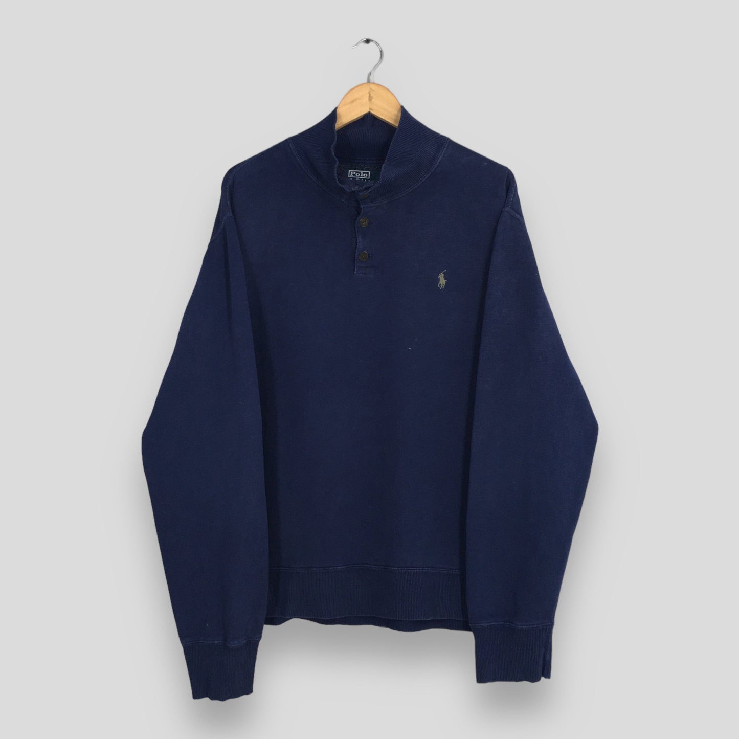 Polo Ralph Lauren Pony Blue Sweater XLarge