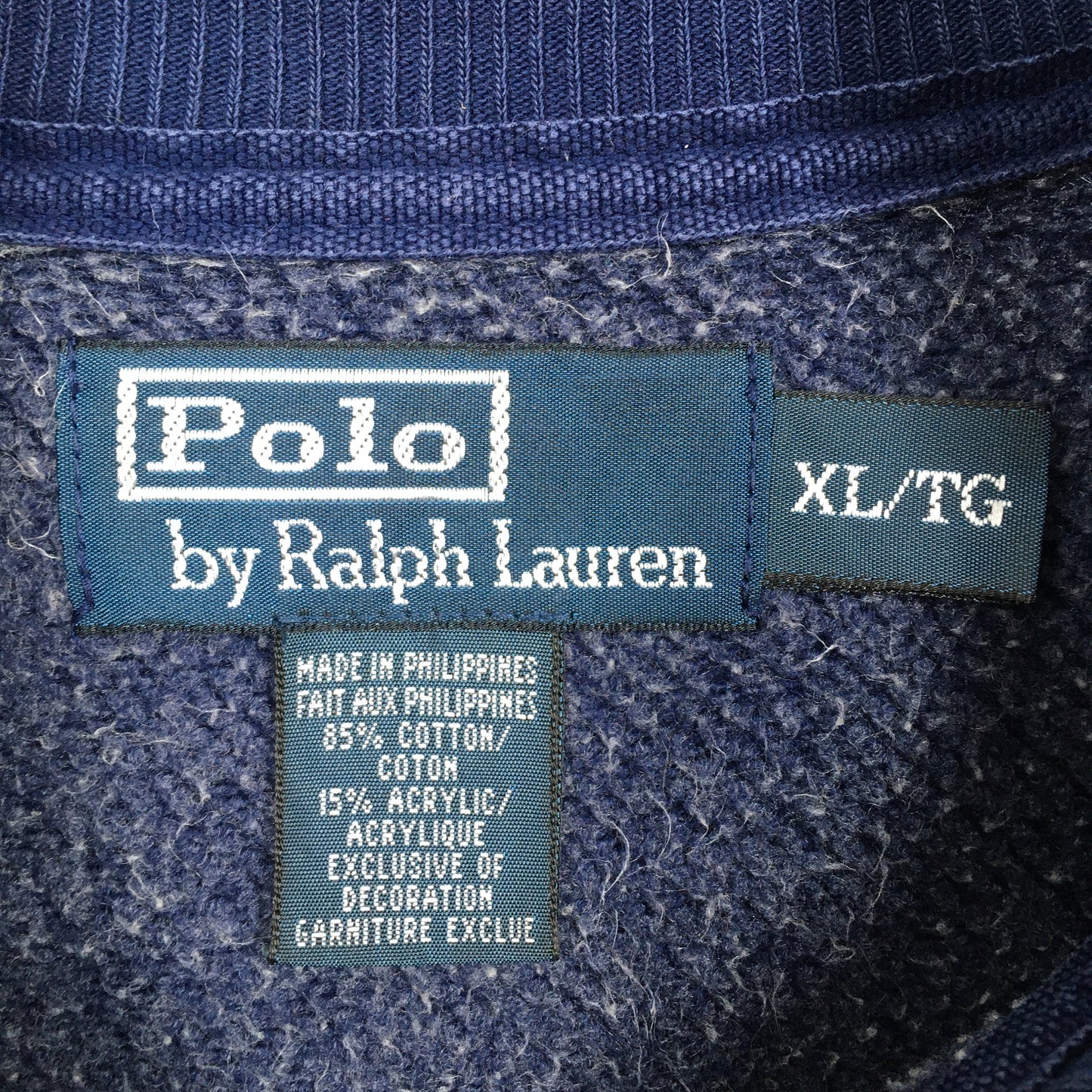 Polo Ralph Lauren Pony Blue Sweater XLarge