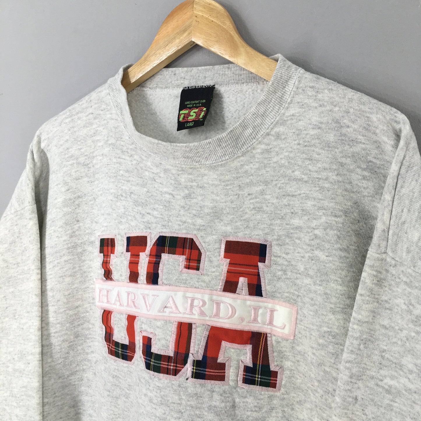 Harvard USA Gray Sweater Large