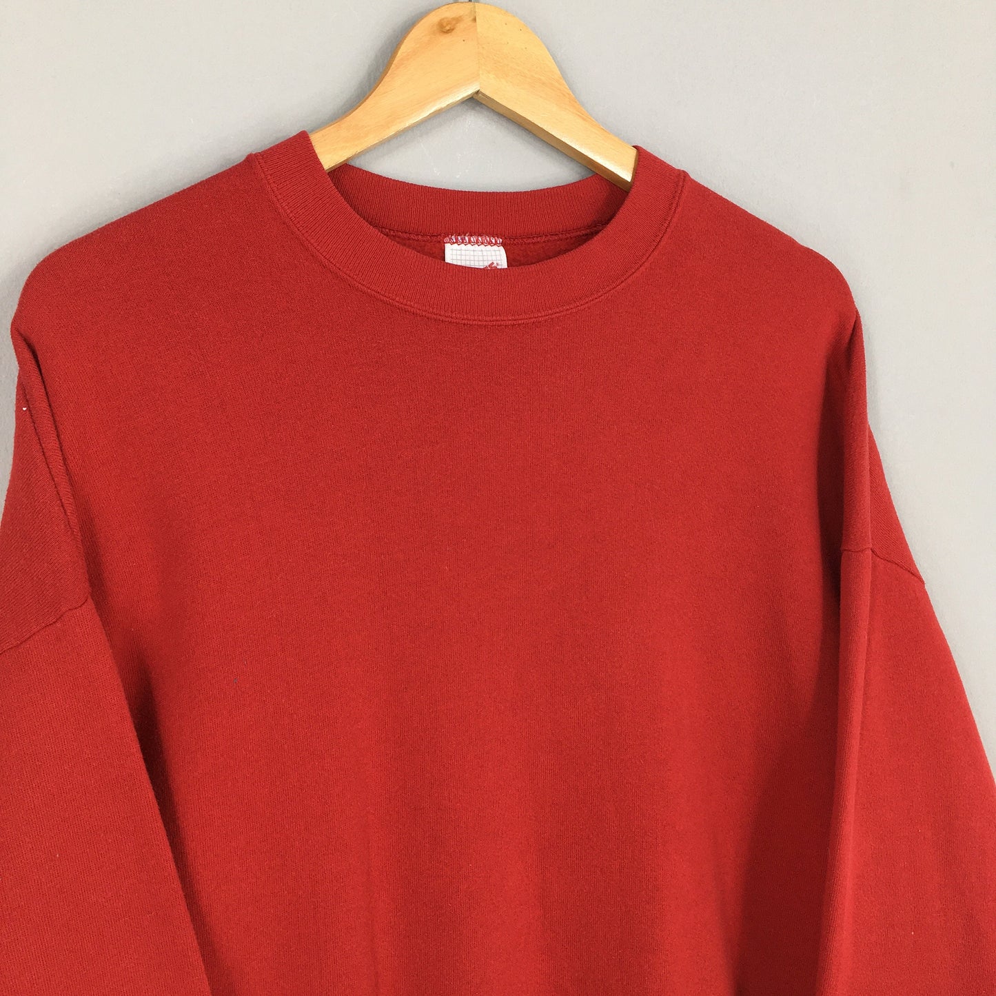 Jerzees Usa Plain Red Sweatshirt XLarge